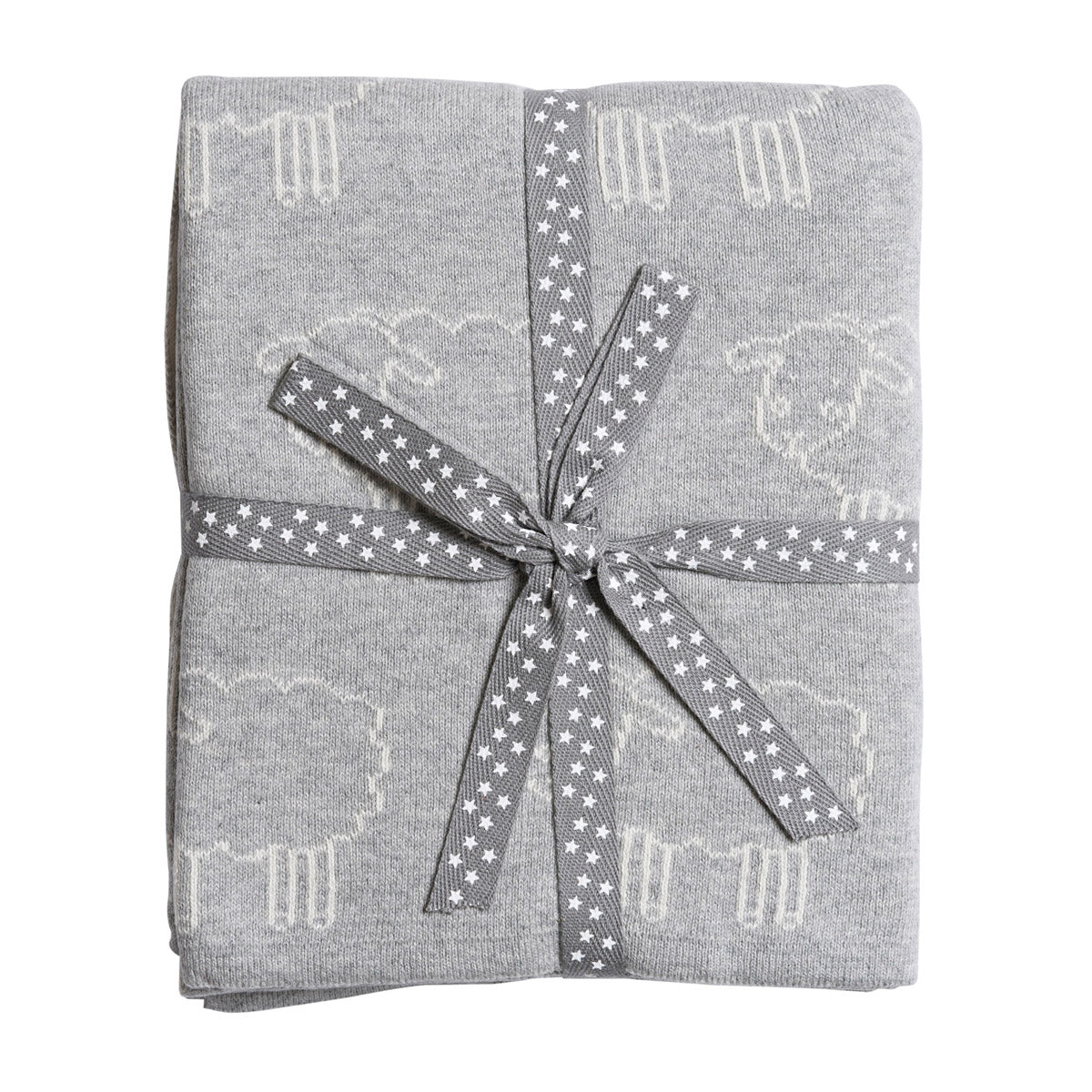 Grey Sheep Baby Blanket