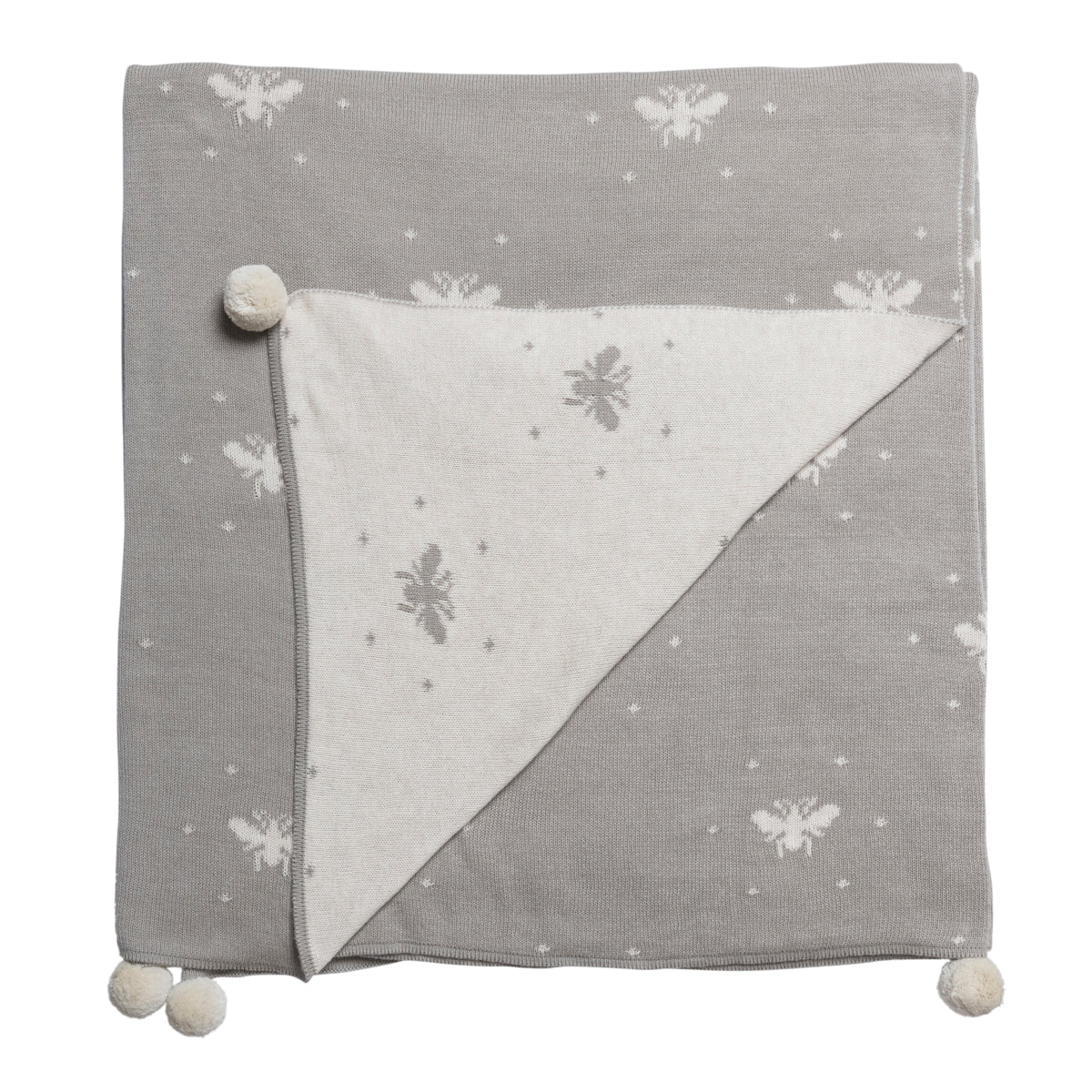 Sophie Allport Bees Knitted Throw