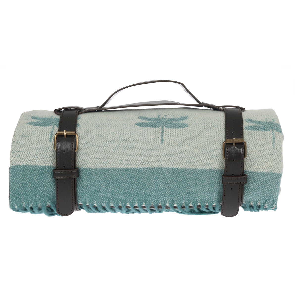 Dragonfly Knitted Picnic Blanket