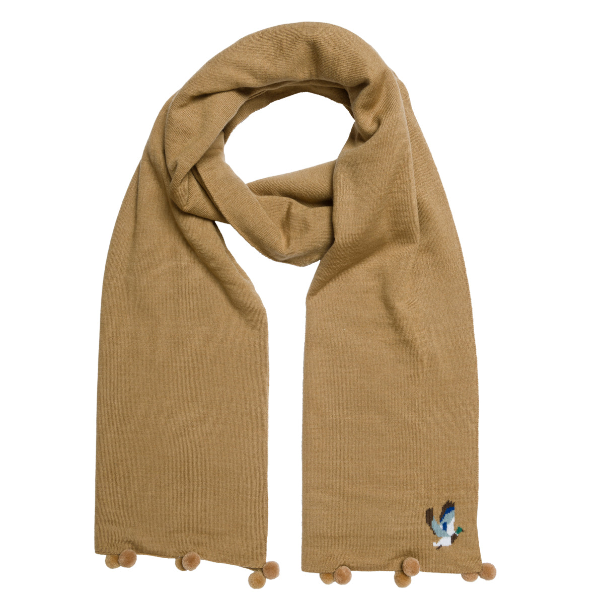 Ducks Knitted Scarf by Sophie Allport