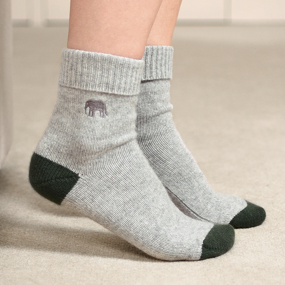 Elephant Cashmere Socks