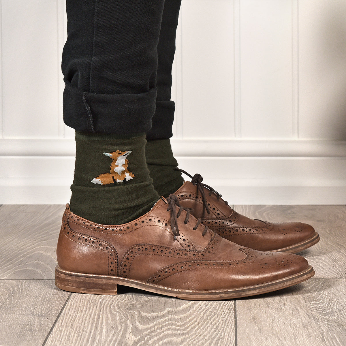 Foxes Mens Socks by Sophie Allport