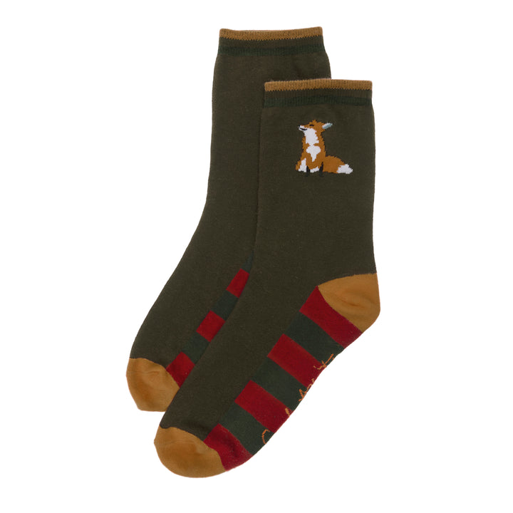 Foxes Mens Socks by Sophie Allport