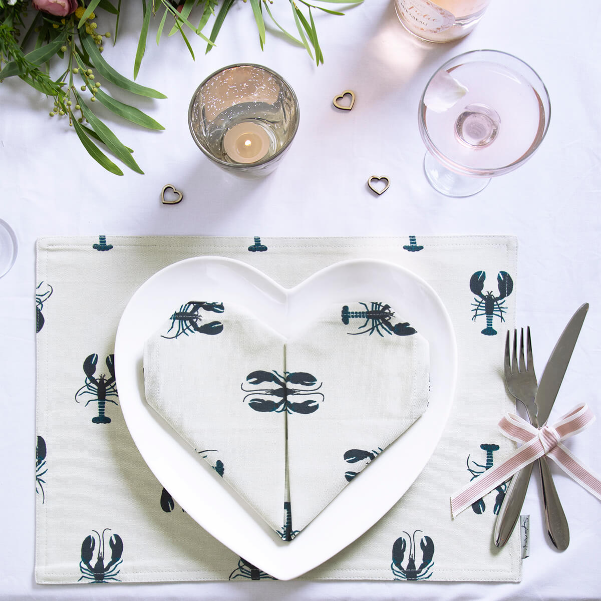 Lobster Napkins (Set of 4)