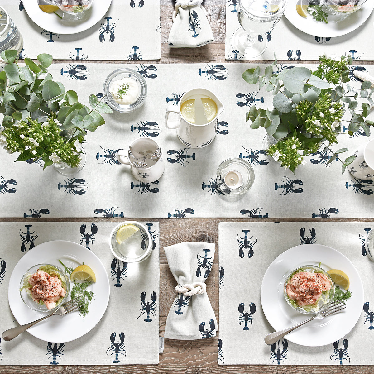 Lobster Fabric Placemat by Sophie Allport