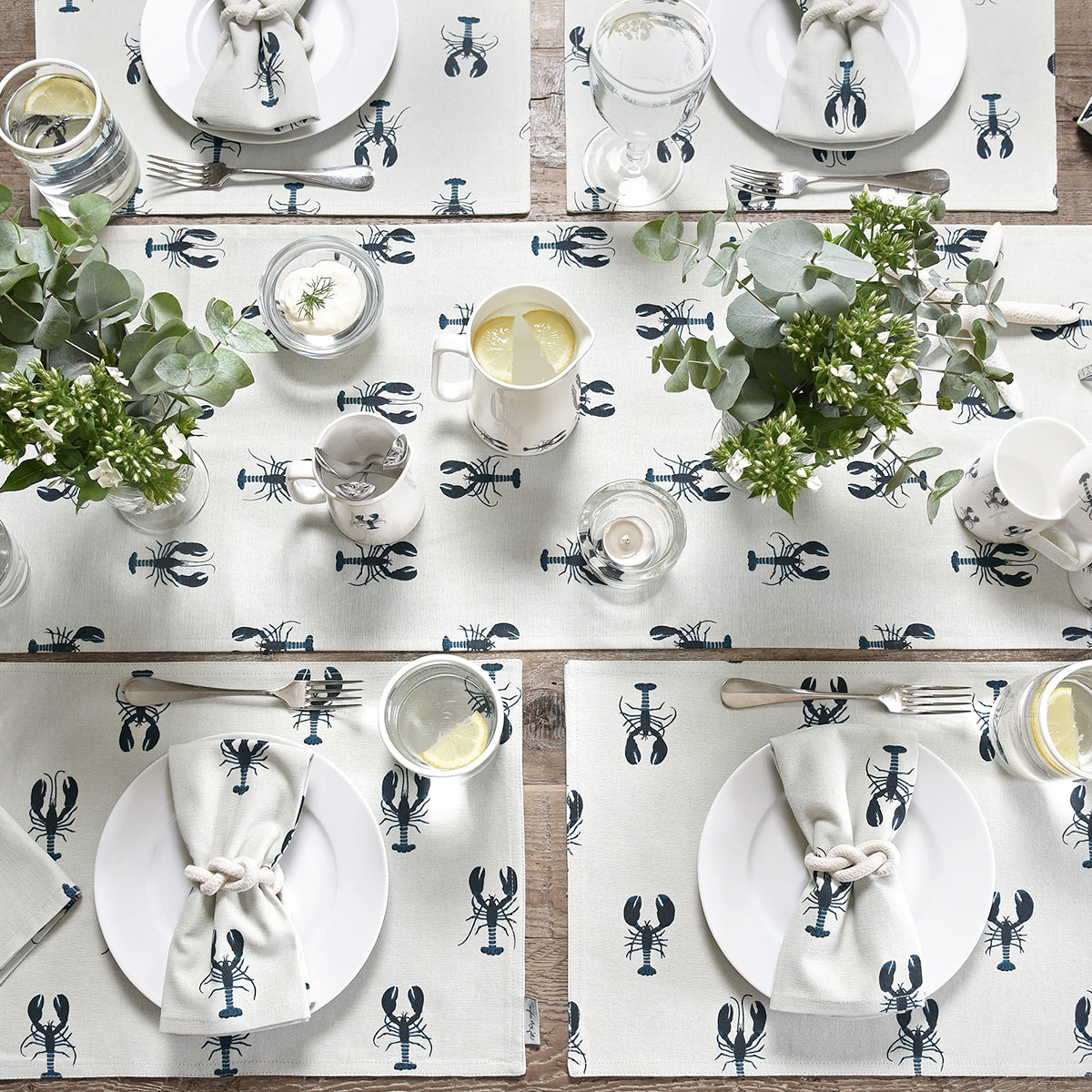 Lobster Napkins (Set of 4)