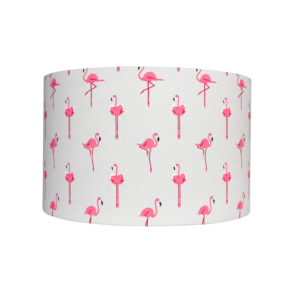 Flamingos Drum Lampshade