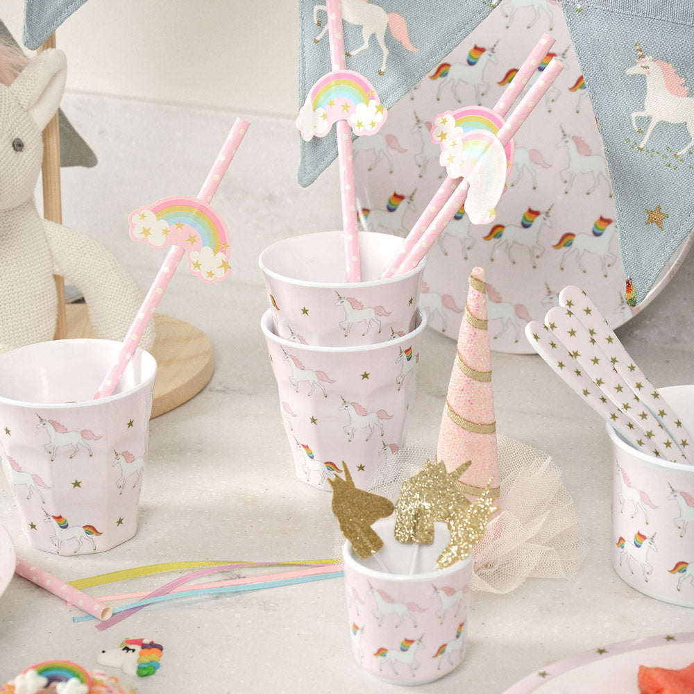 Unicorn Childrens Melamine Baby Spoon