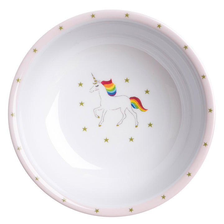 Unicorn Childrens Melamine Baby Bowl 