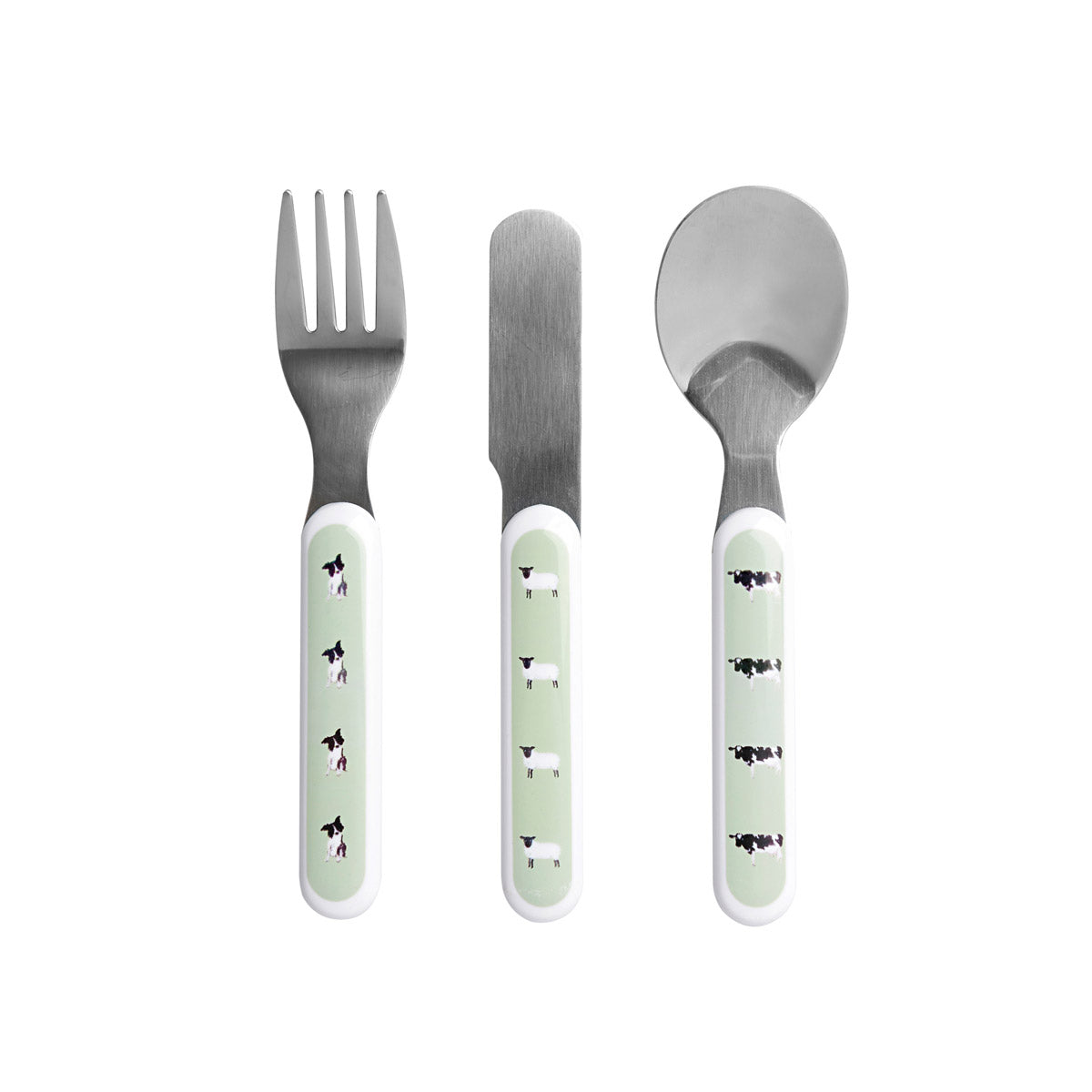 On The Farm Kids Melamine Dinner Set 