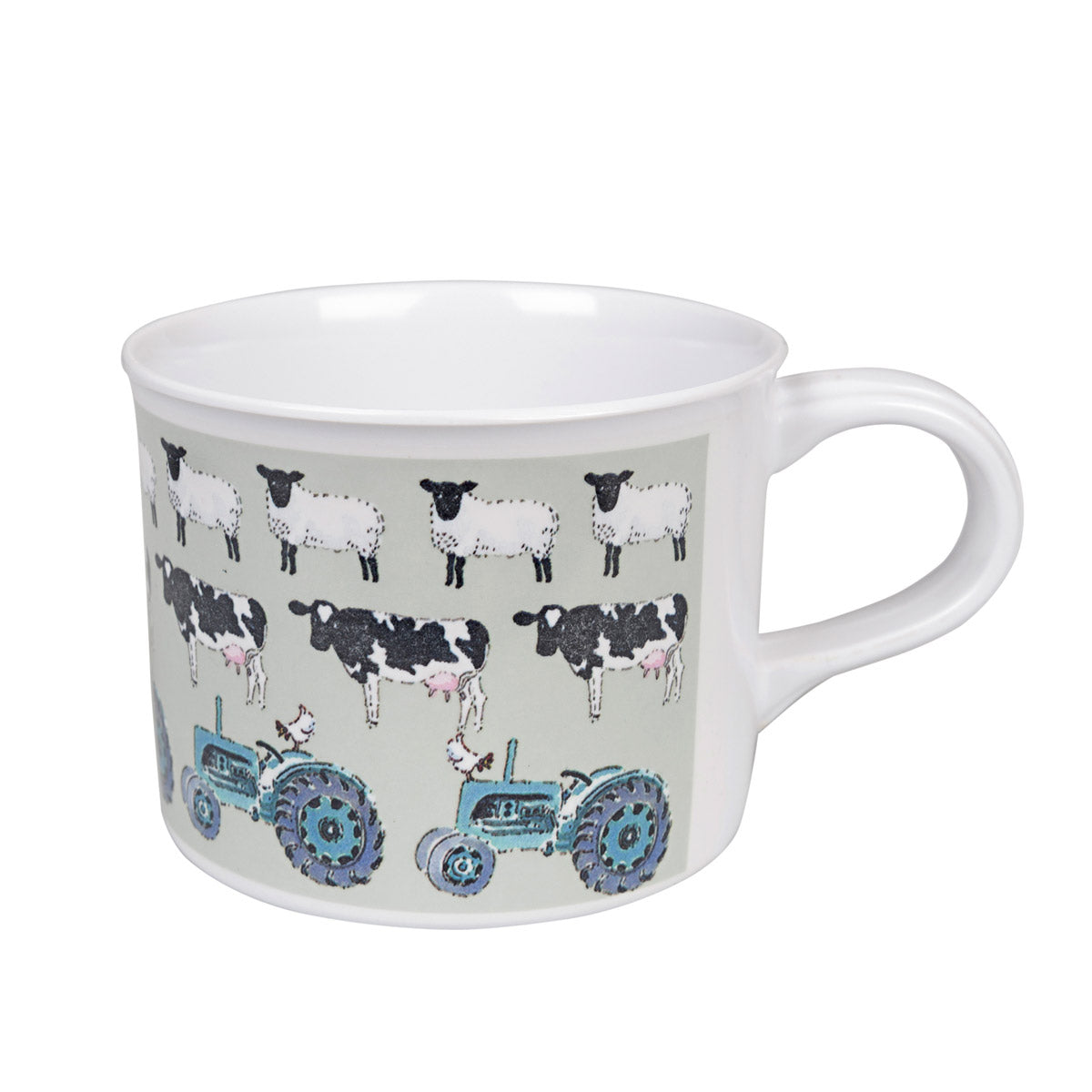 On The Farm Kids Melamine Dinner Set 