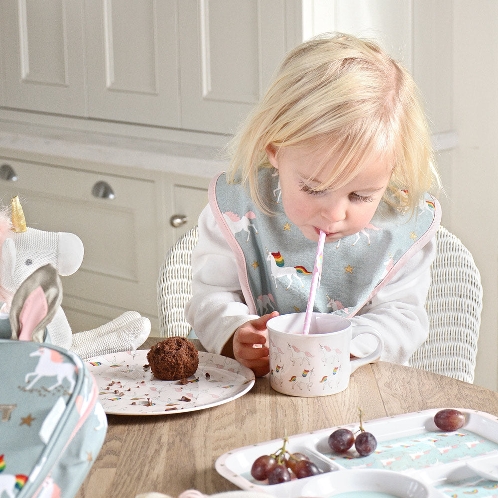 Unicorn Childrens Melamine Set