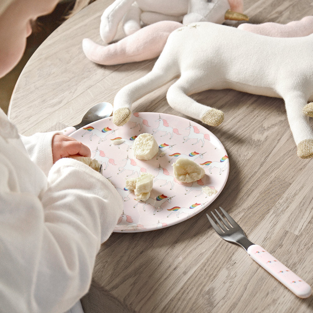 Unicorn Childrens Melamine Set
