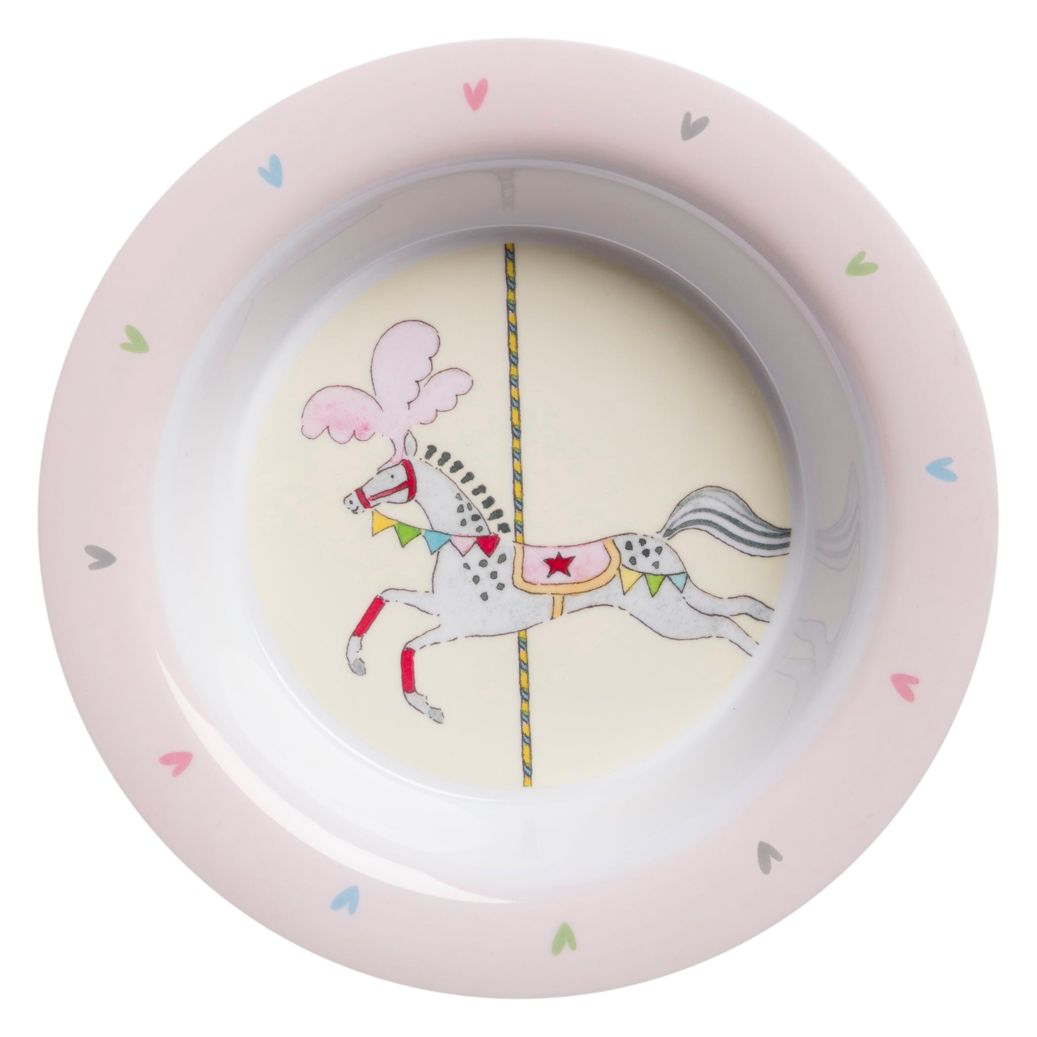 Fairground Ponies Melamine Set by Sophie Allport