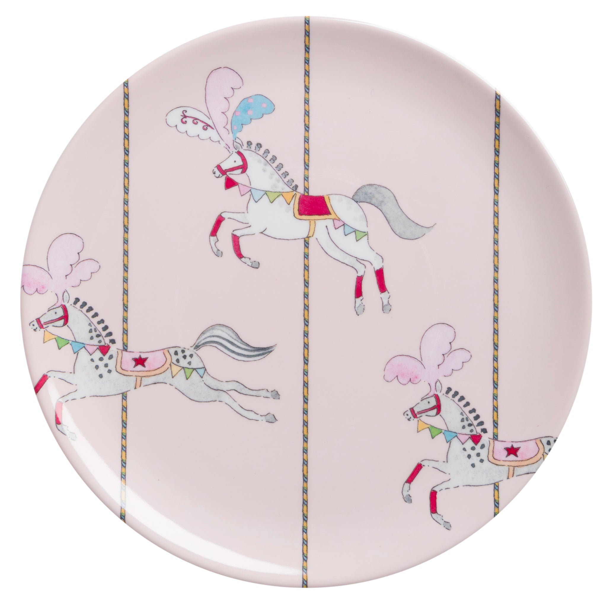 Fairground Ponies Melamine Set by Sophie Allport