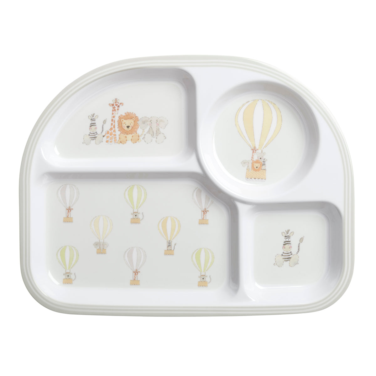 Bears & Balloons Childrens Divider Plate by Sophie Allport