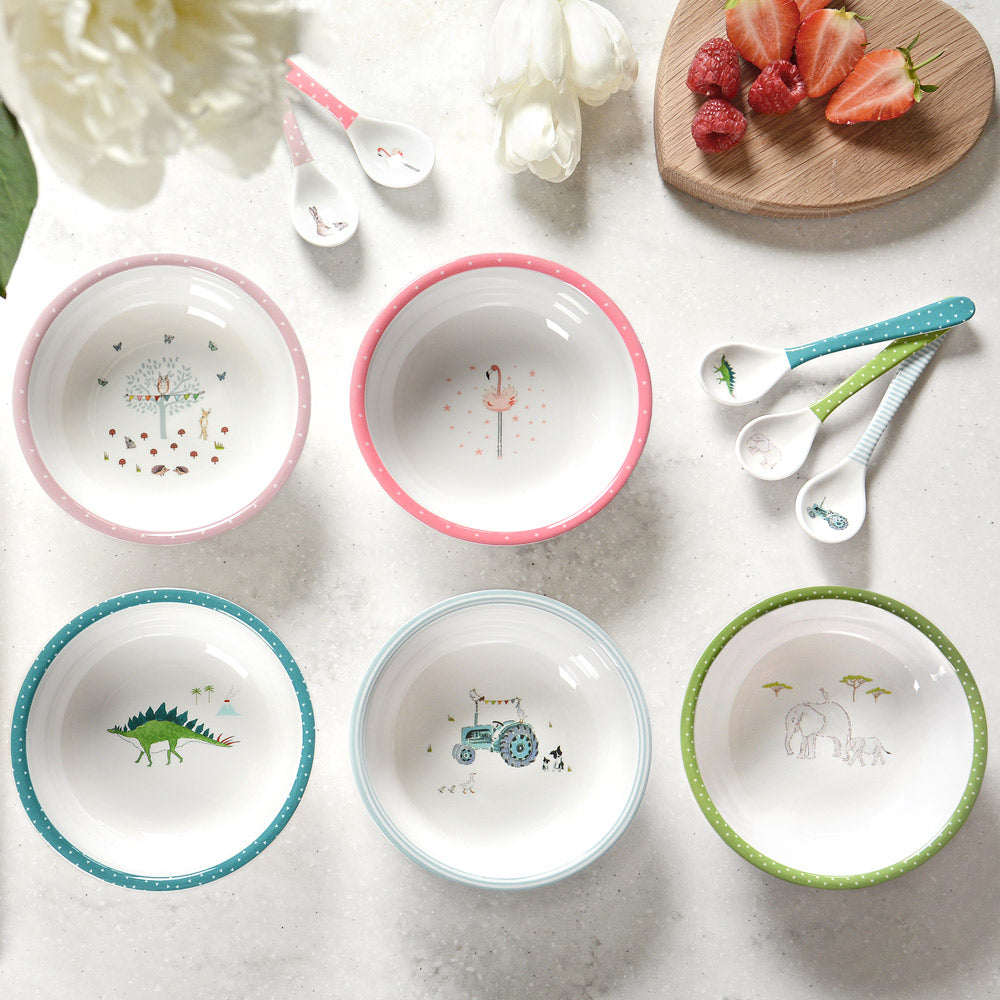 Dinosaurs Childrens Melamine Baby Spoon