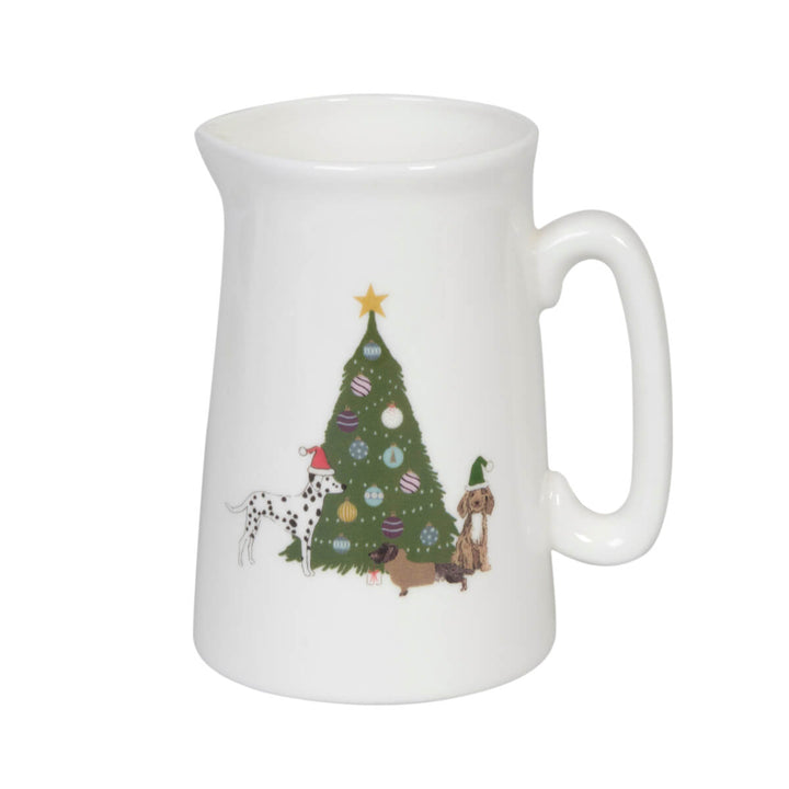 Christmas Dogs Jug