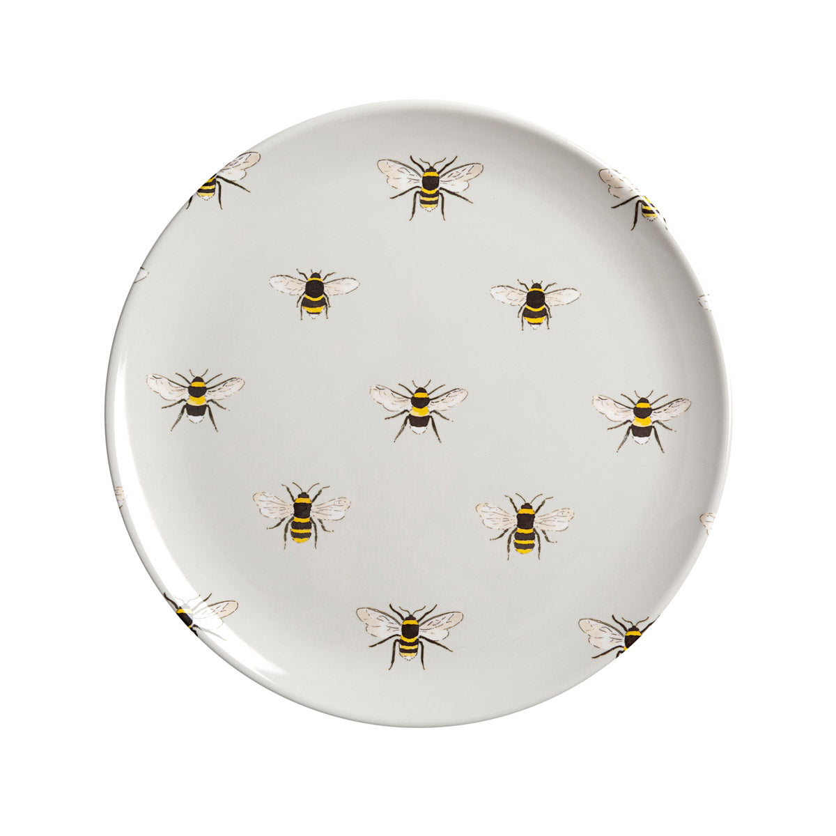 Bees Melamine Side Plate