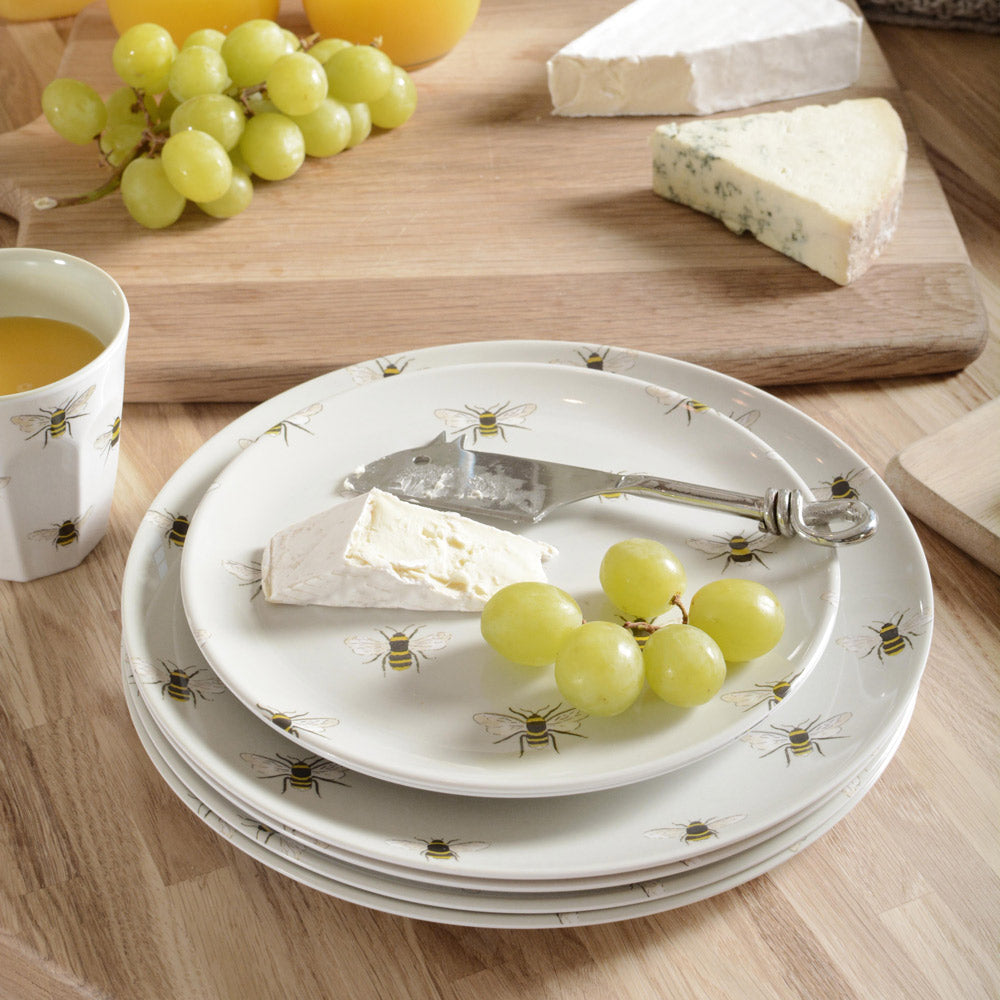 Bees Melamine Side Plate