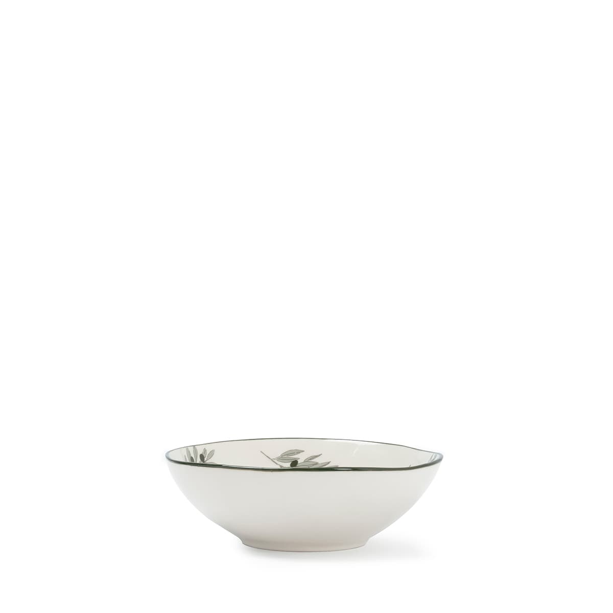 Olive Branches Stoneware Nibbles Bowl