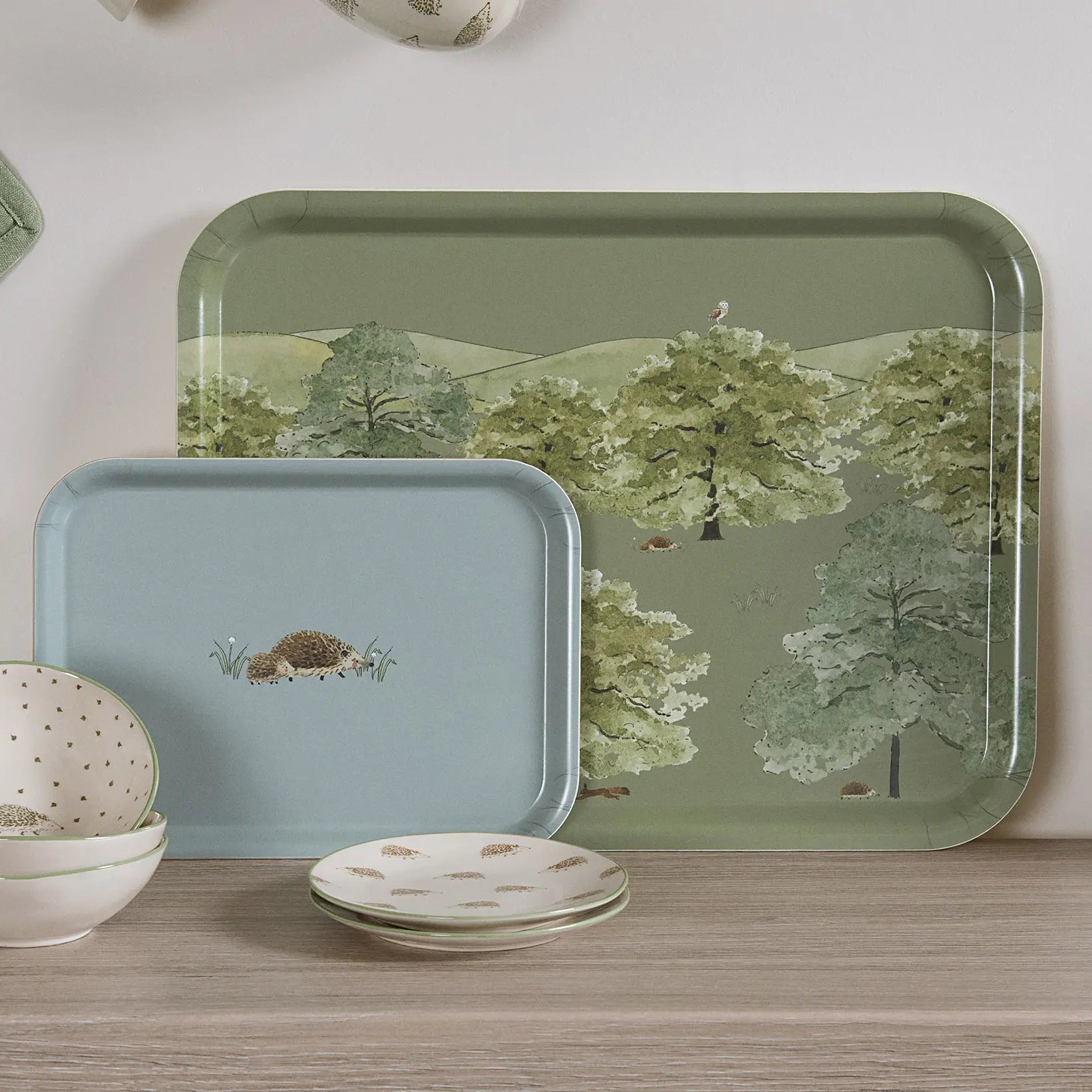 Hedgehogs Serving Tray - Small