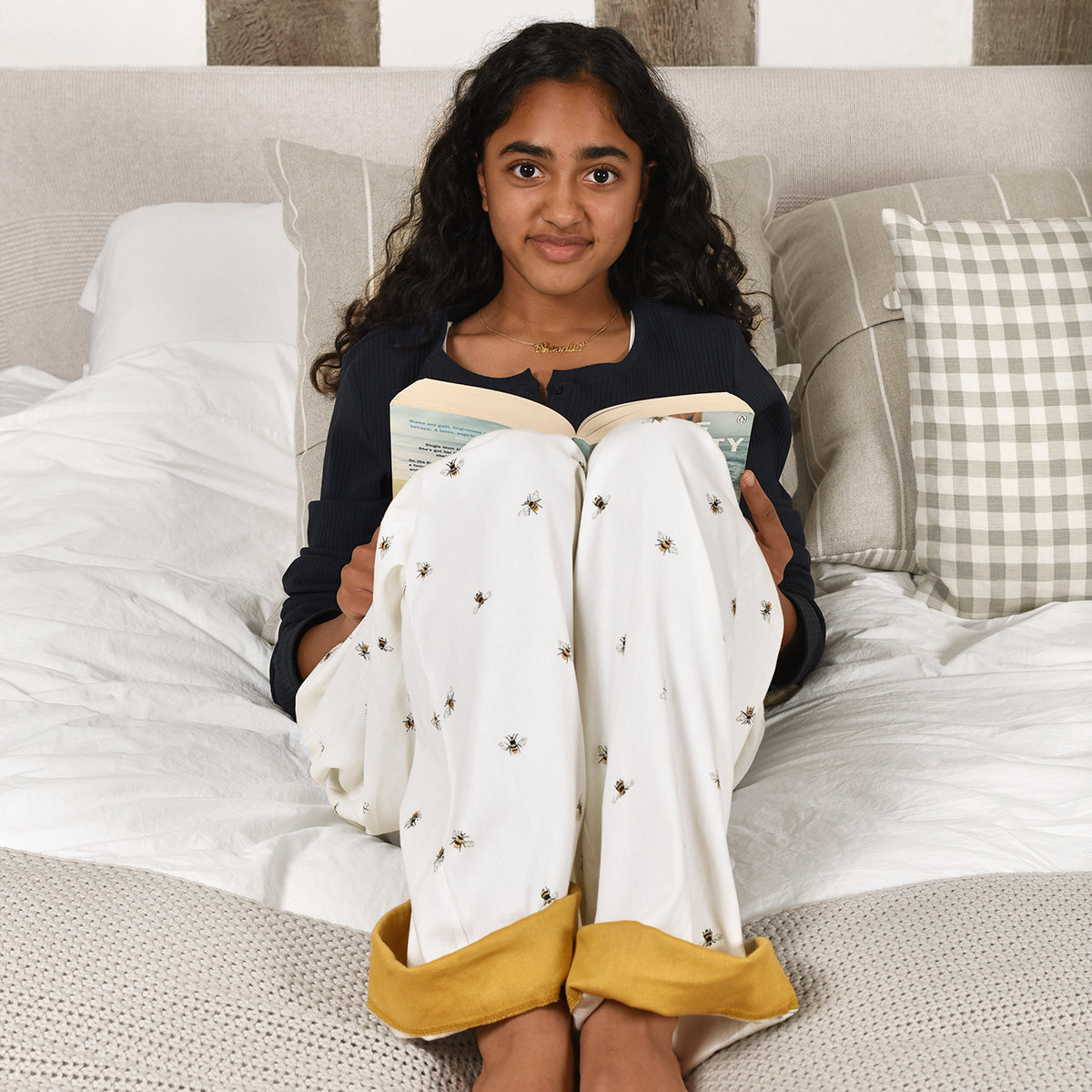Red Tartan Brushed Cotton Pyjama Bottoms | New Look