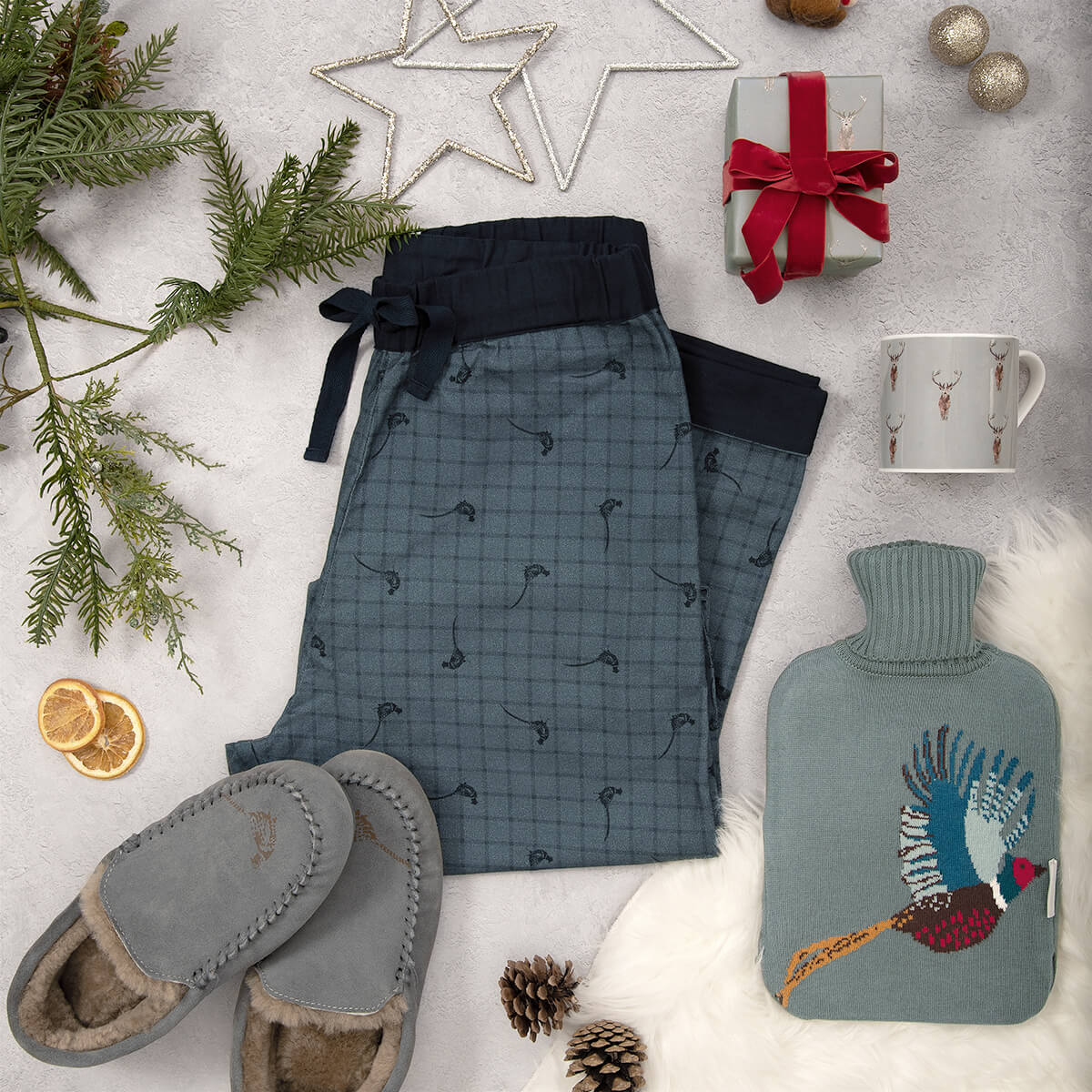 Pheasant Mens Pyjama Bottoms