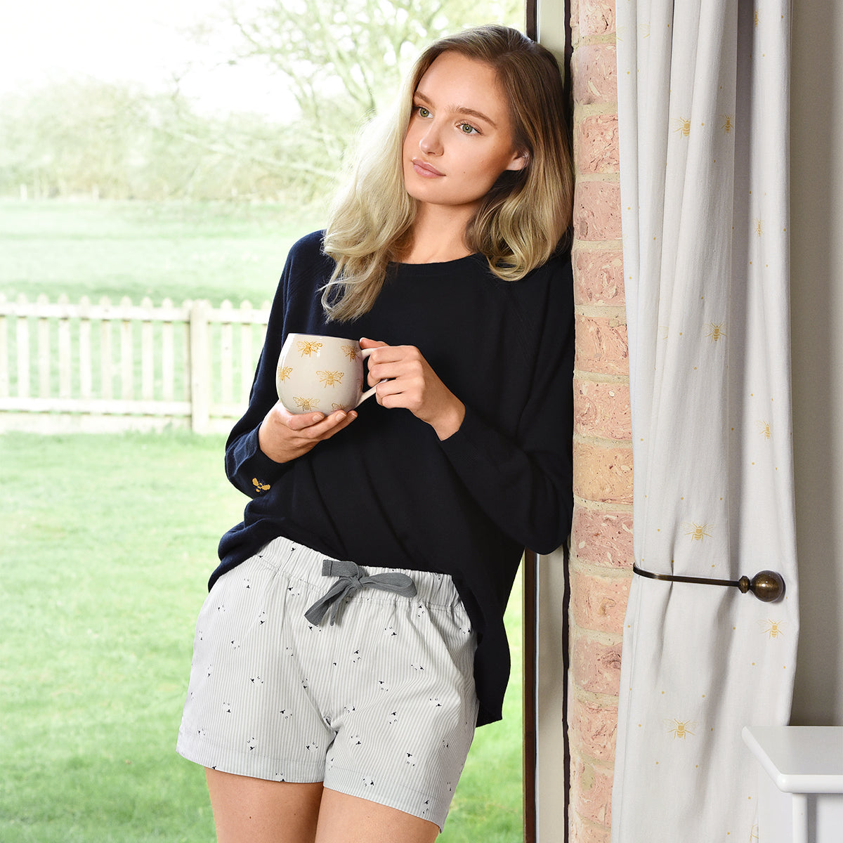 Sheep Pyjama Shorts