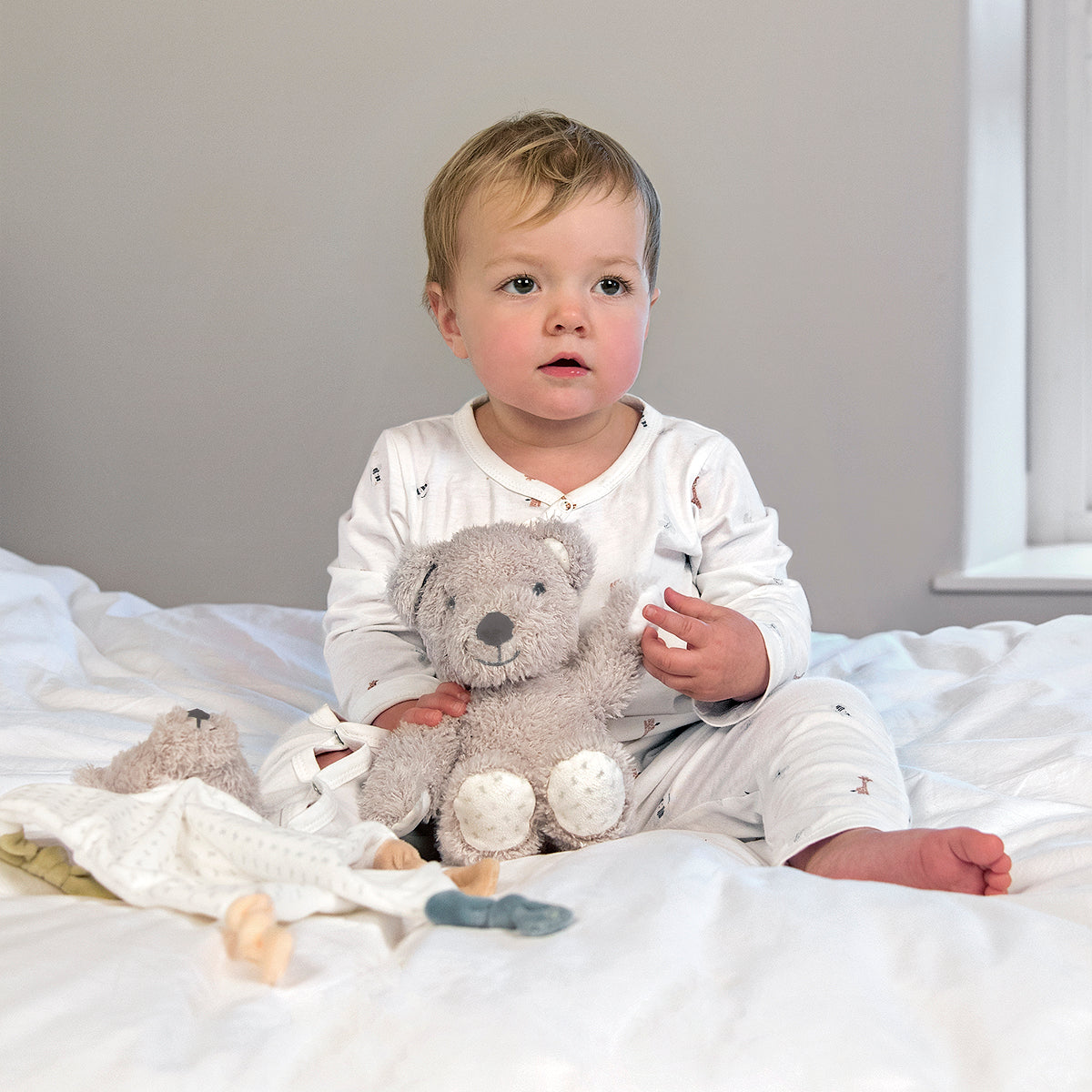 Bears & Balloons Baby Grow by Sophie Allport