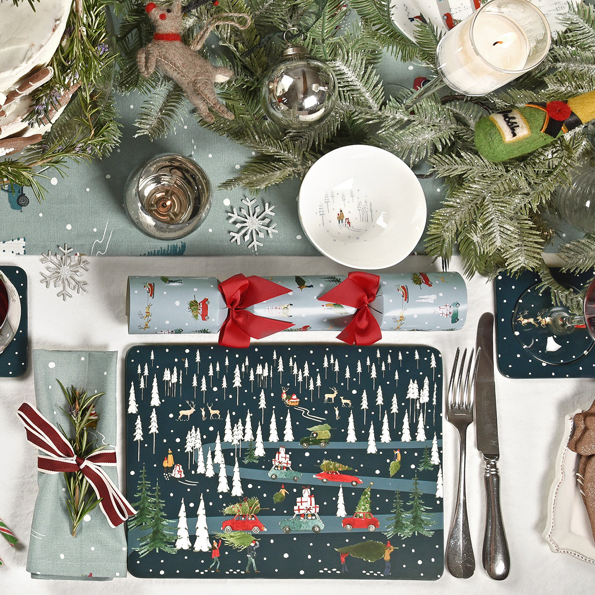 Home for Christmas Placemats (Set of 4)