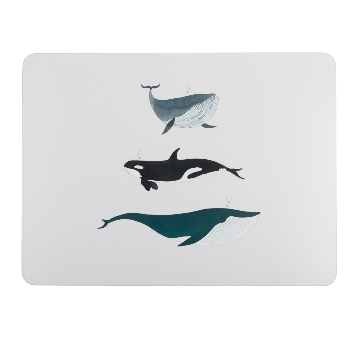 Whales Cork Place mats (set of 4) by Sophie Allport