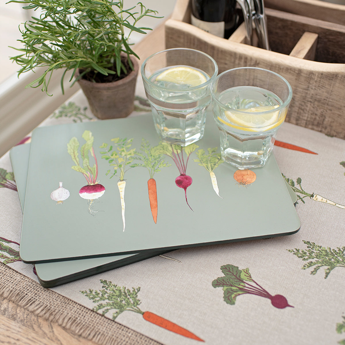 Home Grown Placemats (Set of 4)