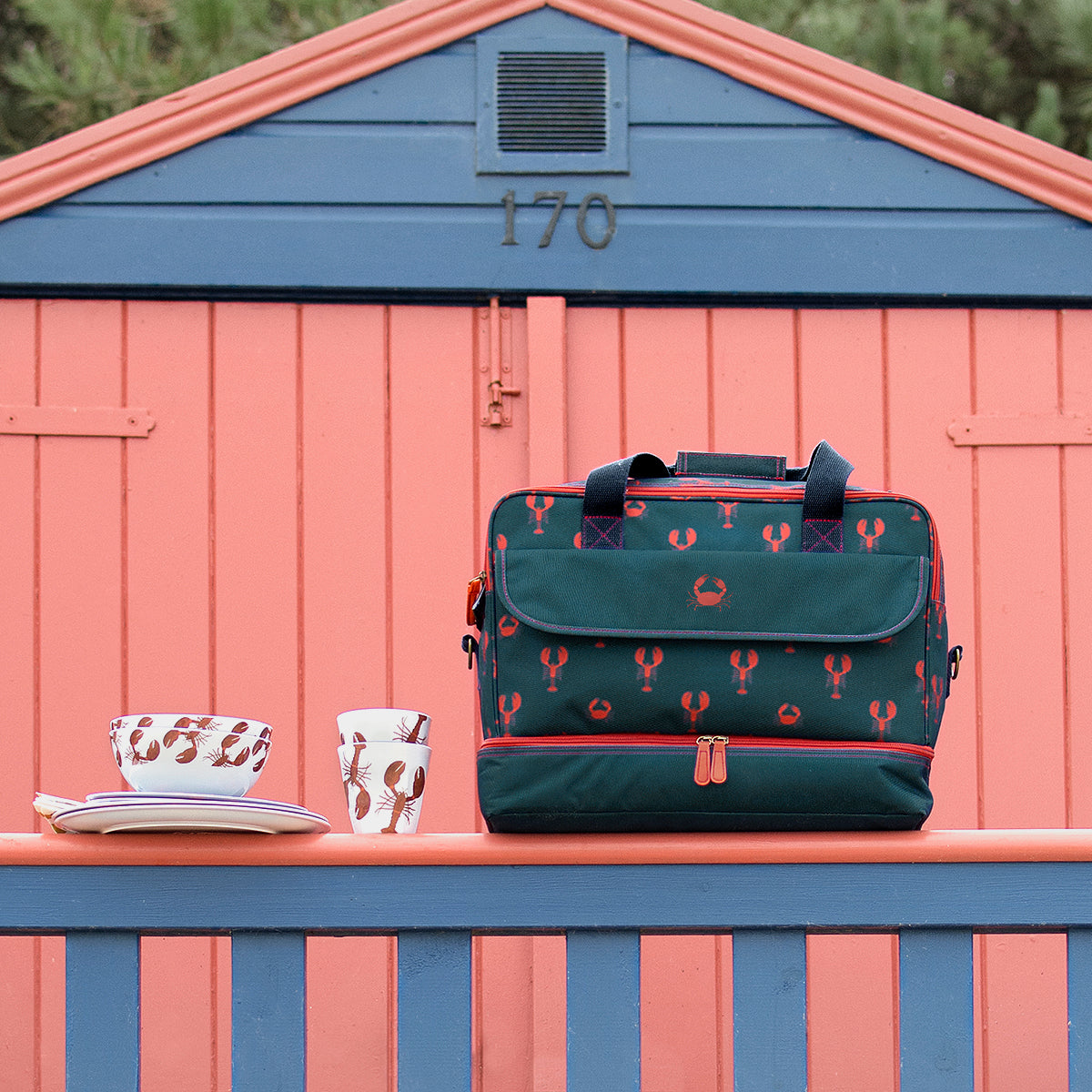 Lobster Summer Picnic Bag by Sophie Allport