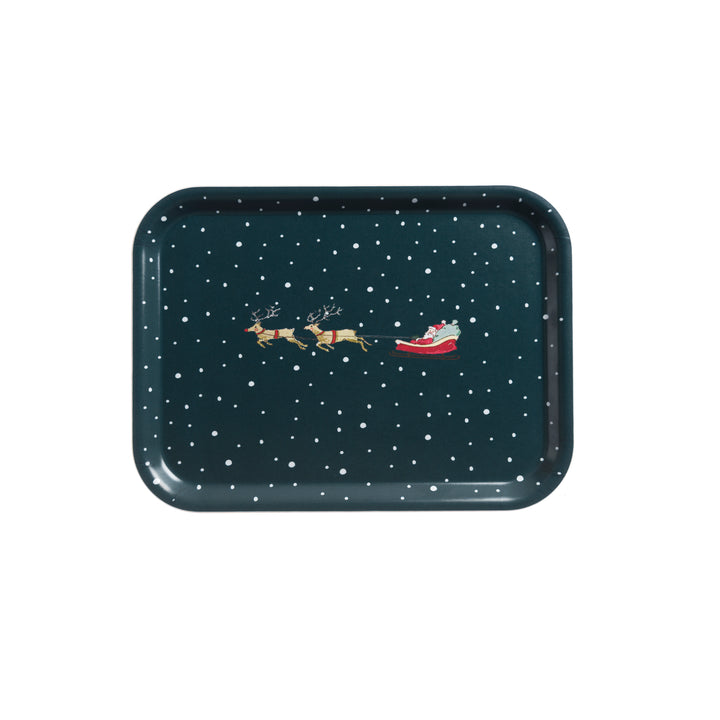Home for Christmas Serving Tray - Small by Sophie Allport