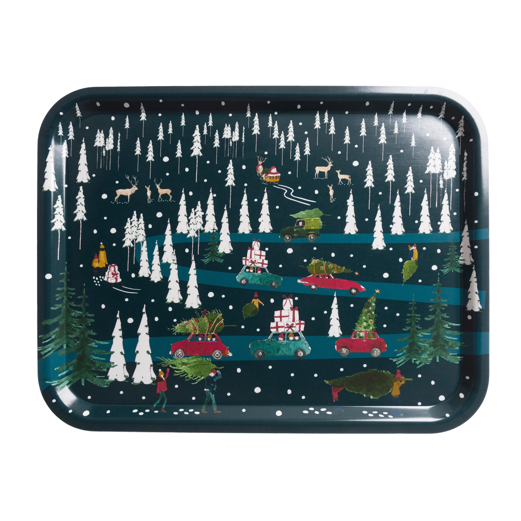 Home for Christmas Serving Tray - Large