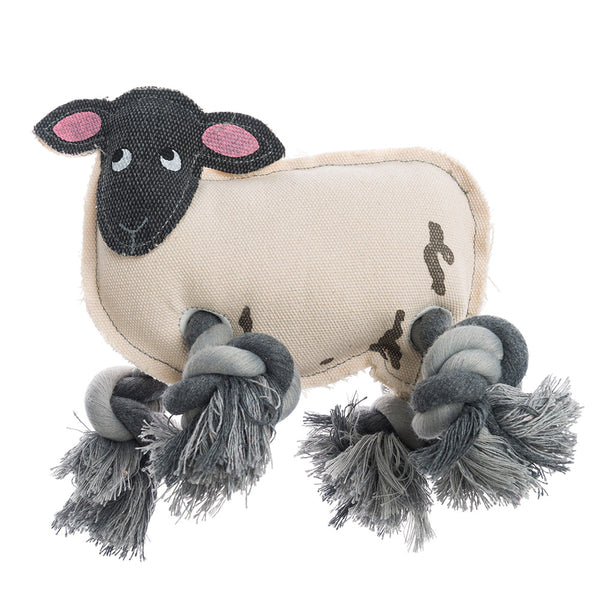 Sheep Rope Dog Toy by Sophie Allport