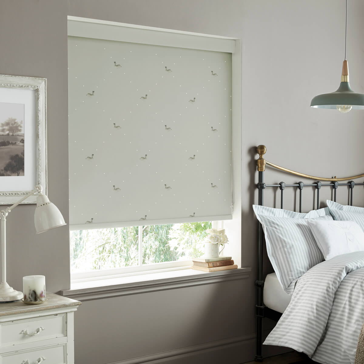 Hare Dove Made to Measure Roller Blind