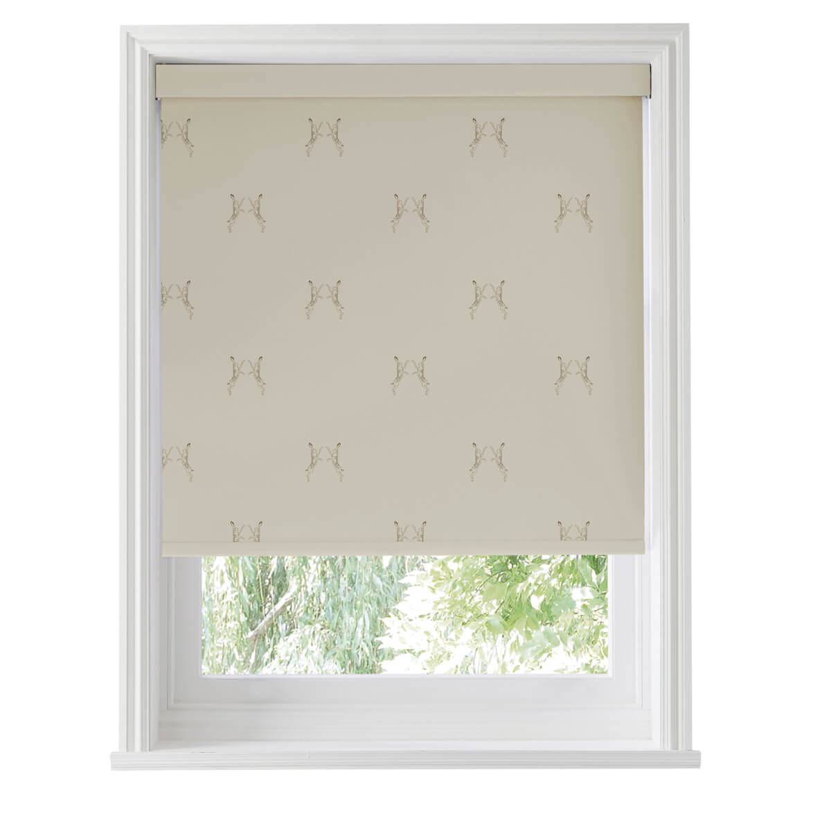 Hare Natural Made to Measure Roller Blind