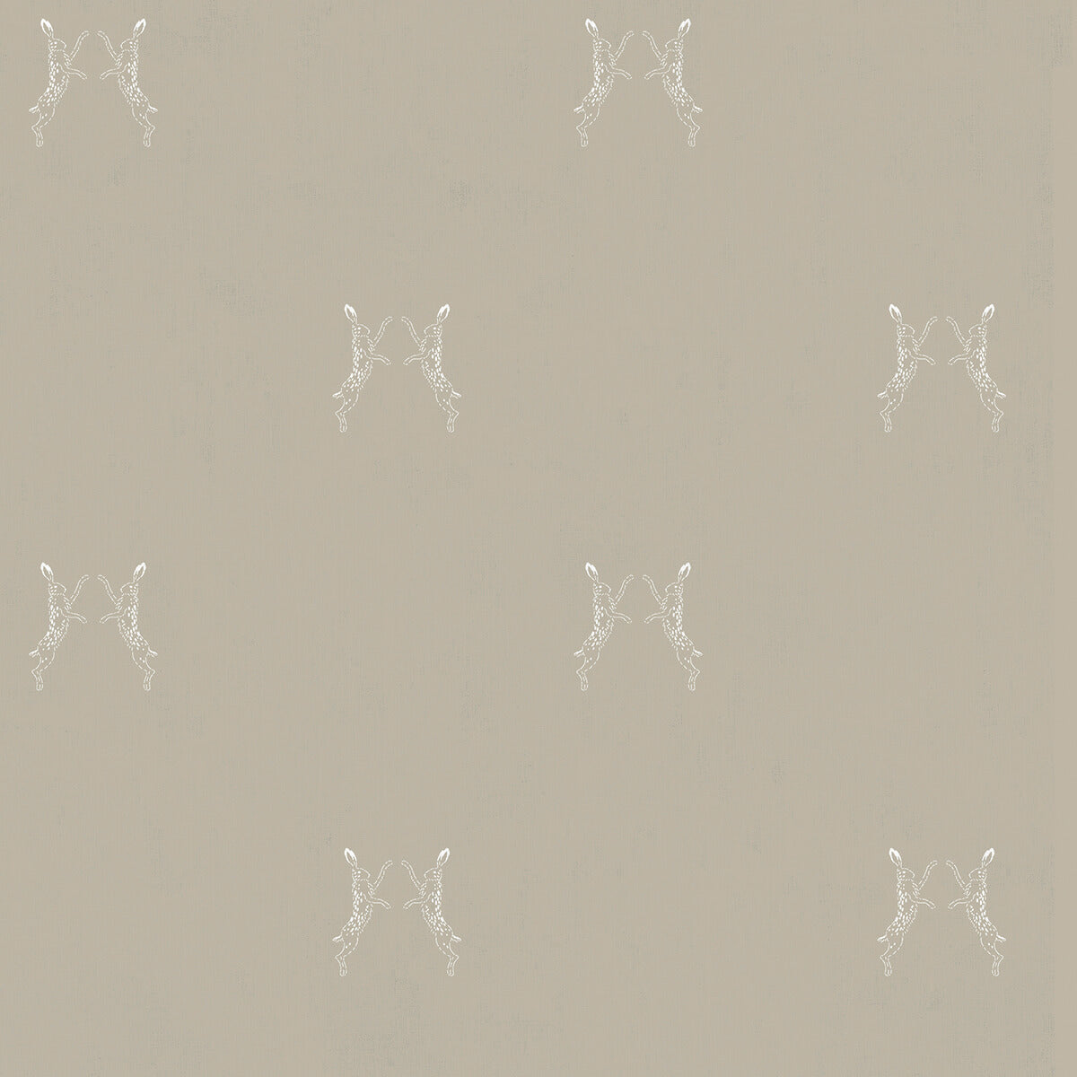 Boxing Hares Dove Made to Measure Roman Blind by Sophie Allport