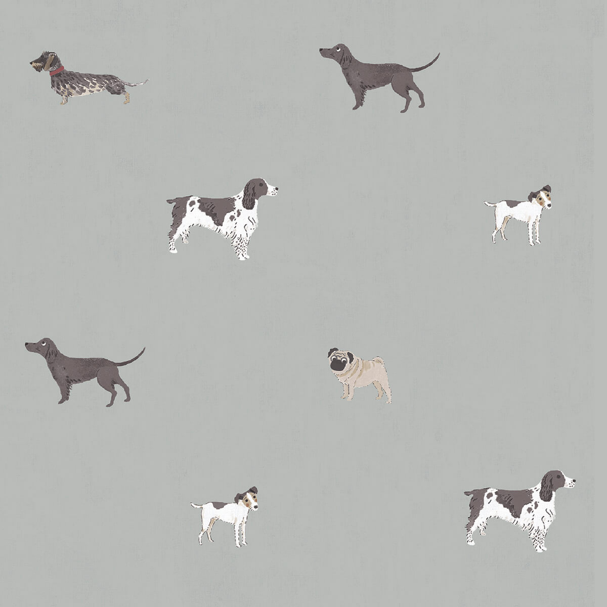 Woof Sage Made to Measure Roman Blind by Sophie Allport