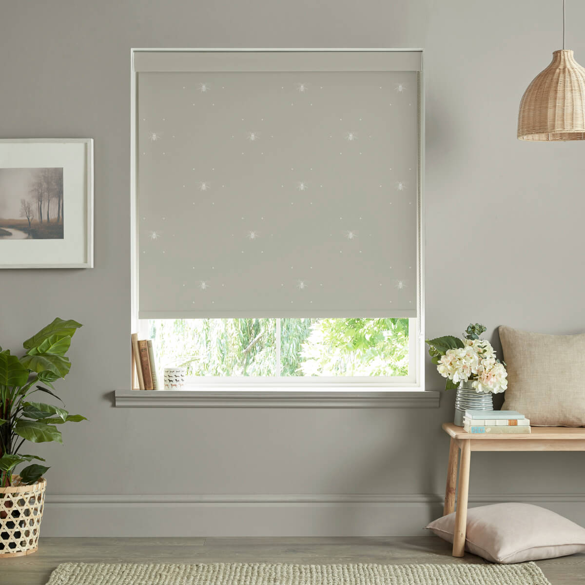 Bees Sand Made to Measure Roller Blind