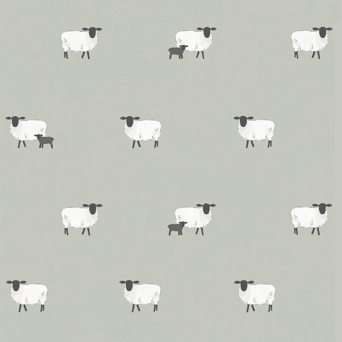 Sheep Pebble Made to Measure Roman Blind by Sophie Allport