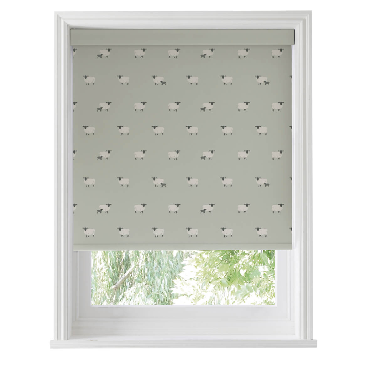 Sheep Pebble Made to Measure Roller Blind