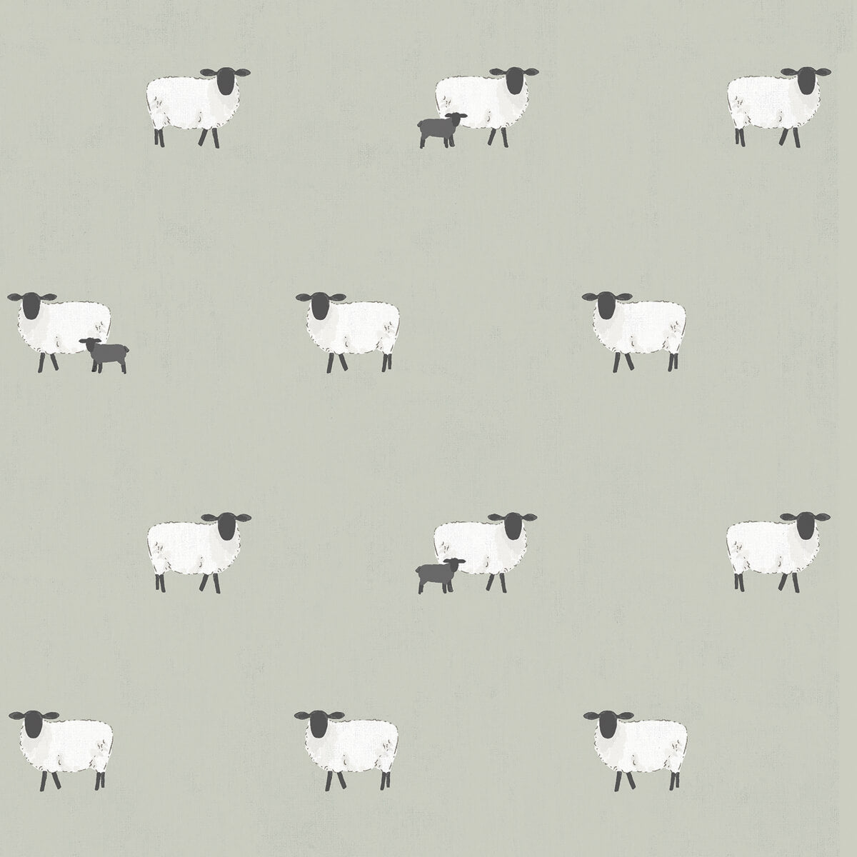 Sheep Sage Made to Measure Roman Blind by Sophie Allport