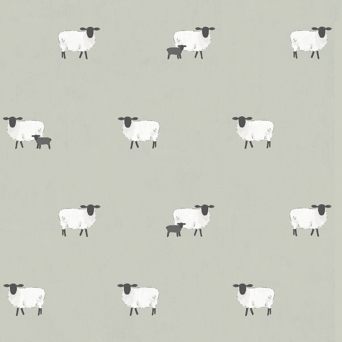 Sheep Sage Made to Measure Roman Blind by Sophie Allport