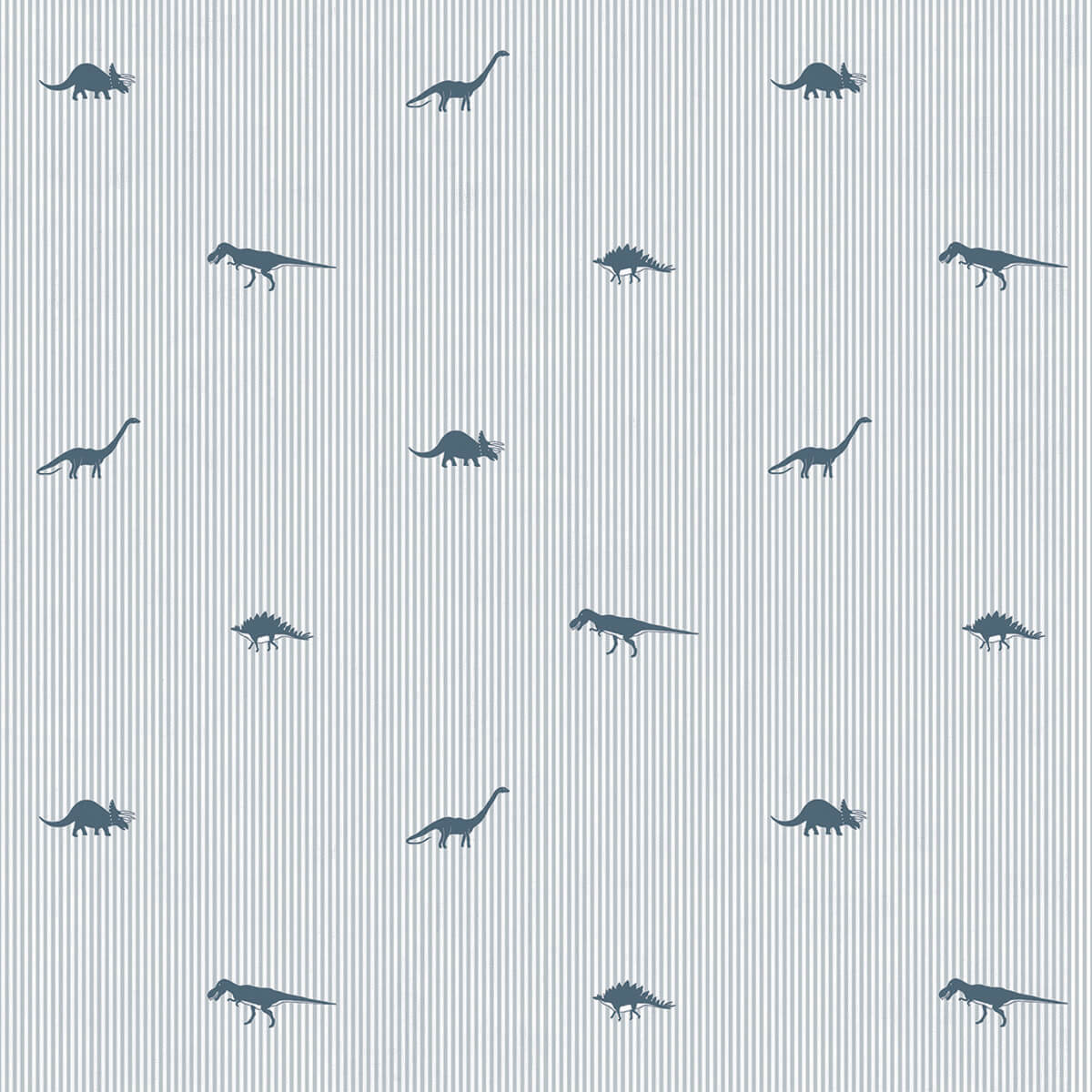 Dinosaurs Navy Made to Measure Roman Blind by Sophie Allport
