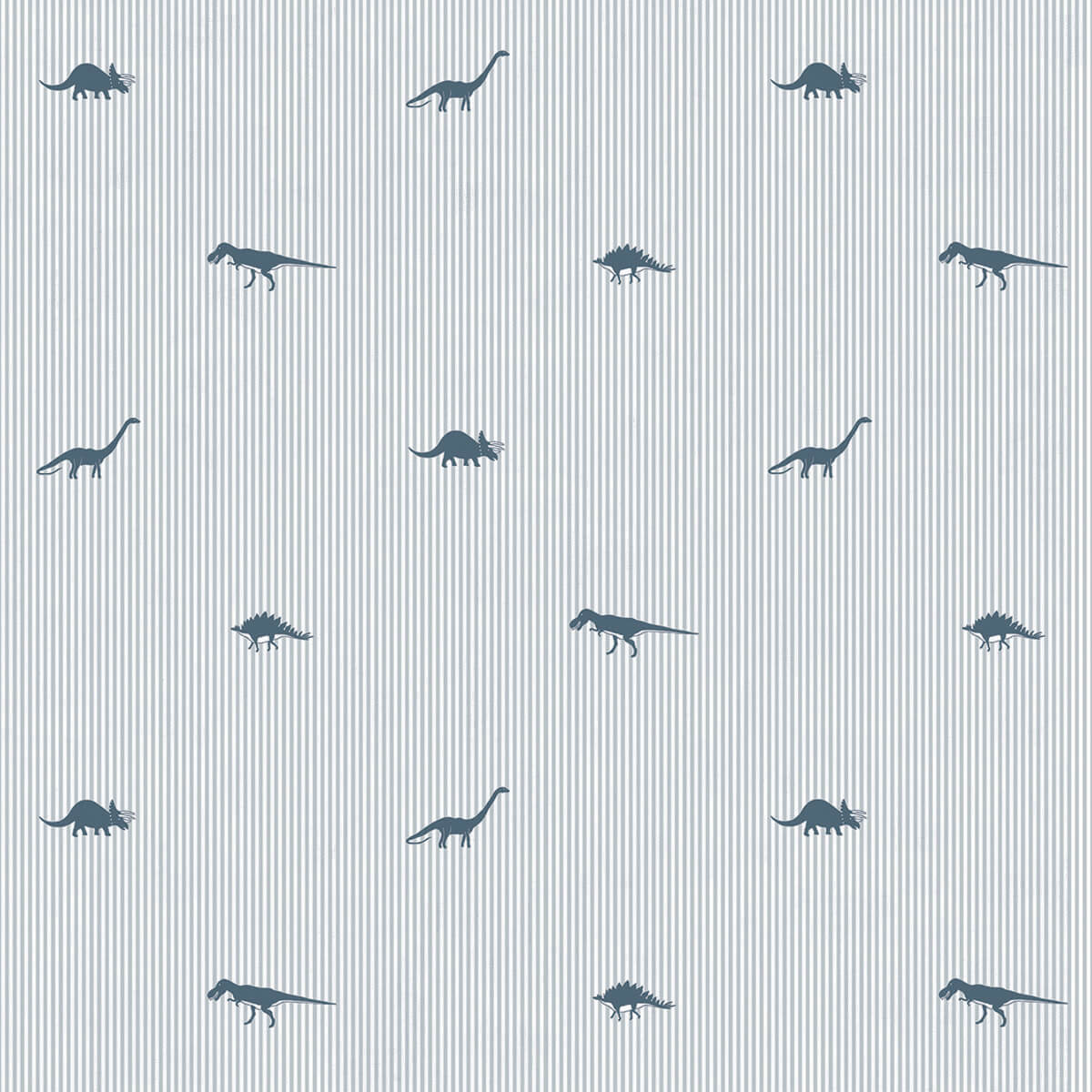 Dinosaurs Navy Made to Measure Roman Blind by Sophie Allport