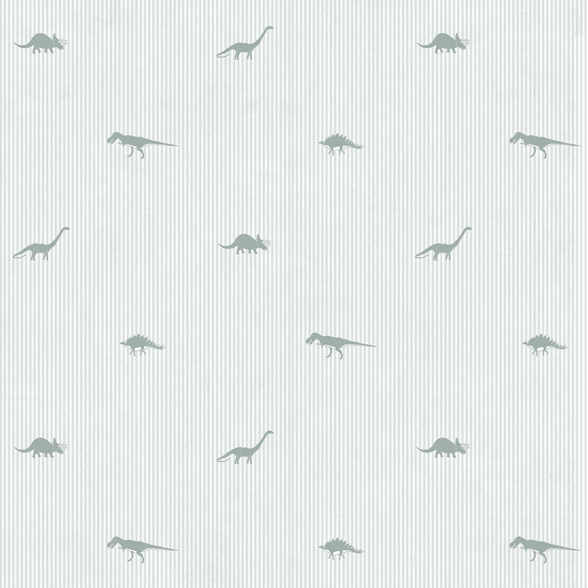 Dinosaurs Sage Made to Measure Roman Blind by Sophie Allport