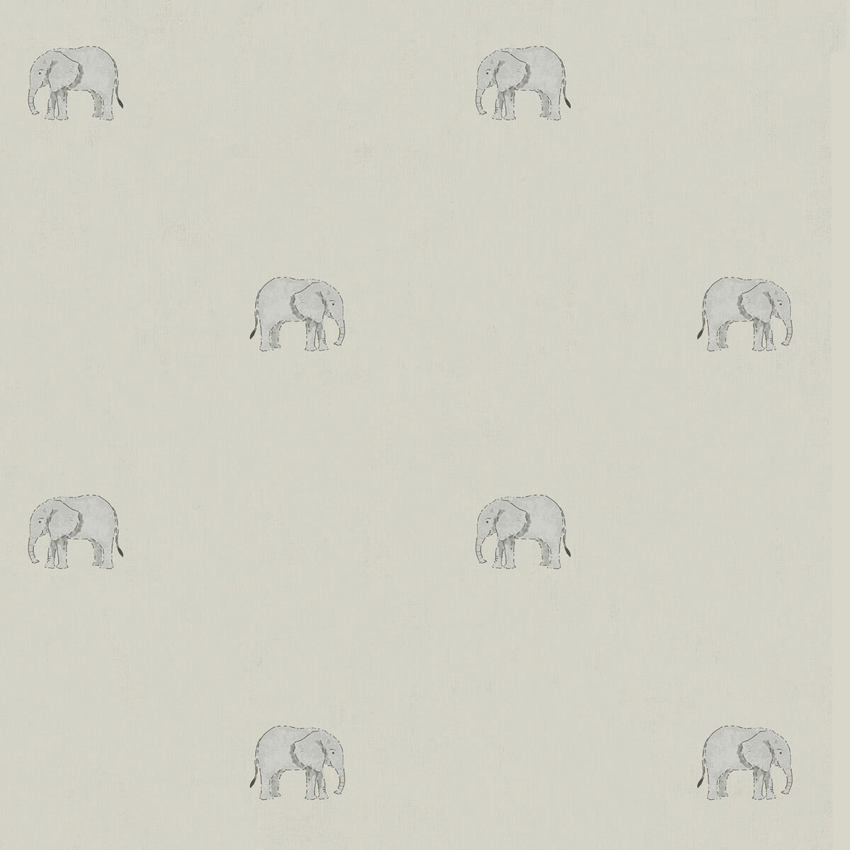 Elephant Linen Roller Blind Sample
